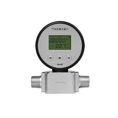 China Hot Sale Digital Mass Flow Meter 2022 Gas Mass Flow Meter Air Flow Meter ASAIR AMS2106 Airflow Meter for sale