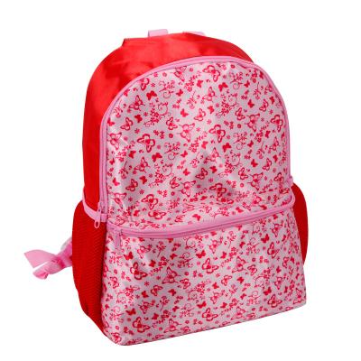 China Wholesale kids backpak bag cheap satin backpack school running bag lightweight RTS for sale