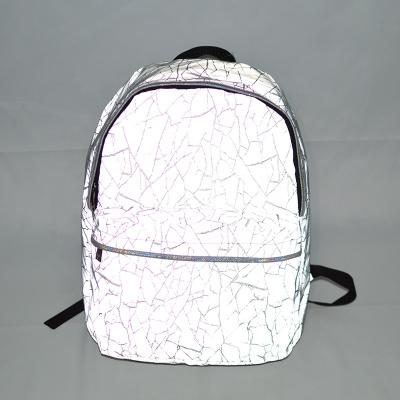 China Comfortable High Visibility School Reflective Backpack For Fashion Night Safety Bags for sale