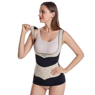 China Breathable Plastic Waist Type Vest Temperature Change Thermostatic Body Shaping Vest Abdomen Chest Support Female Hanging Vest p for sale