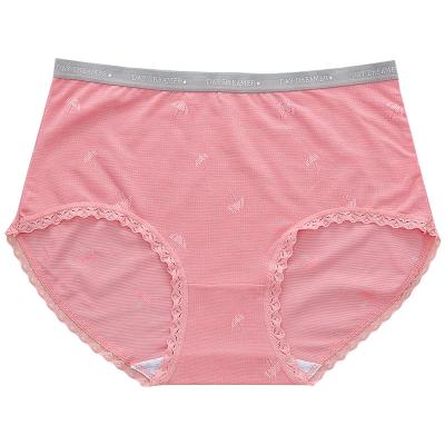 China Modal Women's Summer Cotton Thin Breathable Crotch Girls' Big Mid-Rise Cotton Briefs for sale