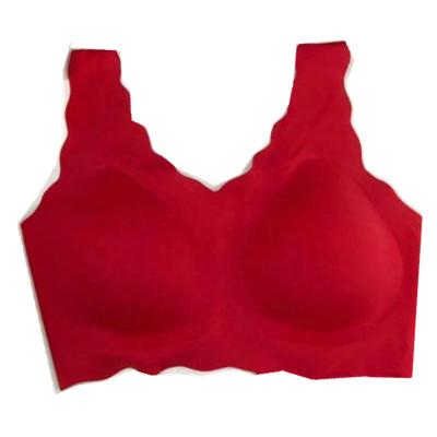 China Breathable This Year Red Underwear Opening Set Wedding Bride No Trace No Ring Thin Gifts Bra High-Grade Gift Box for sale