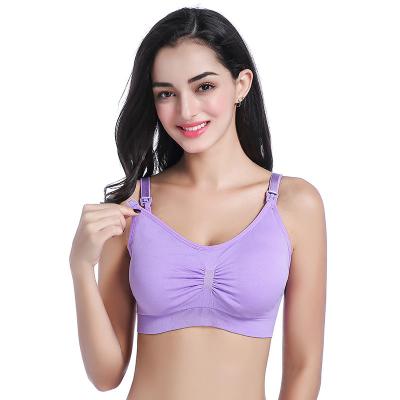 China Good Quality Breathable Hot Selling Women Without Underwire Breast Nursing Bra Maternity Nursing for sale