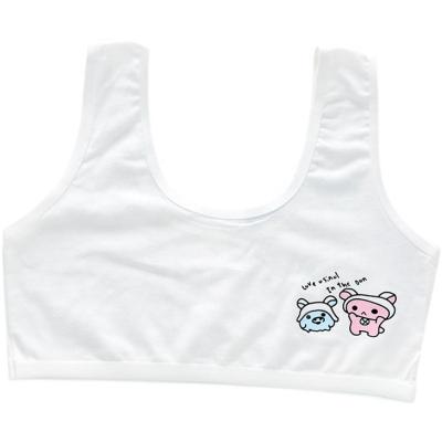 China 9-12 Primary School Vest High School 9-12 Girls Bra Girl Underwear Sling Breathable Large Year Old Child Slender Growth Child Girl for sale