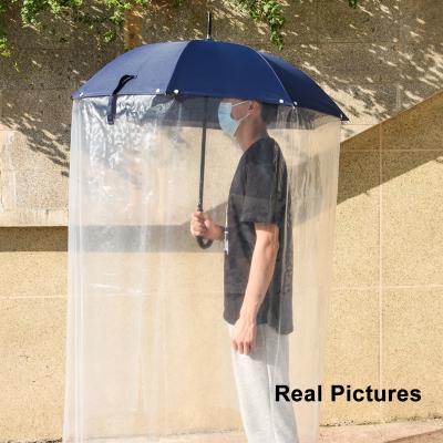 China Automatic Open Really Cool Clear Full Body Umbrella Dome Umbrella Cover Long Full Body That Covers Your Body For Sale for sale