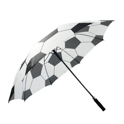 China Quality Minimalist Wind Resistant Waist Golf Umbrellas With Logo Prints for sale