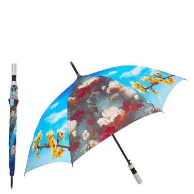 China Branded High Quality Auto Open Windproof Umbrella Wholesale Customize Full Umbrellas Customized Printing Upright Umbrella for sale