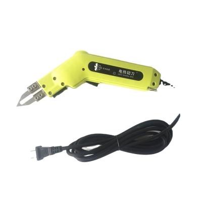 China Wholesale Price Small MOQ Rope Customized Fabrics Robe Strap 80w Electric Heat Leather Cutter Handheld Hot Knife for sale