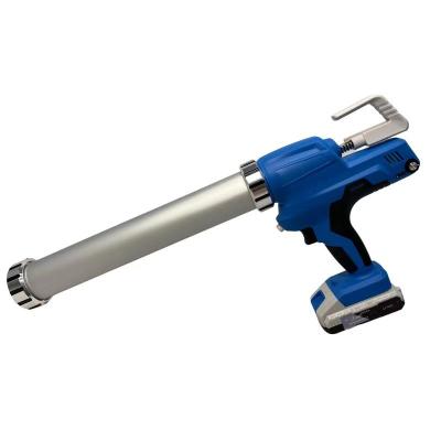 China Factory price plastic+aluminum automatic power charging six double level adjustable types lithium battery electric cordless caulking gun for sale