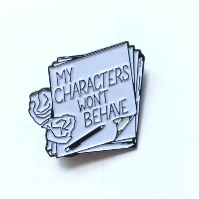 China Custom soft enamel pin from Europe for artists, designers, businesses, etc. for sale