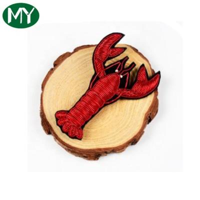 China 3D Custom Apparel Stick On Embroidery Patch Heat Transfer Patch for sale