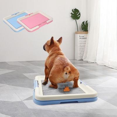 China 9Pet Portable Dog Cat Training Toilet Potty Bin Tray Easy To Clean Plain Weave Plant for sale