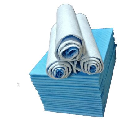 China OEM Wholesale Bed Pads Plain Weave Disposable Incontinence Under Pads Factory for sale