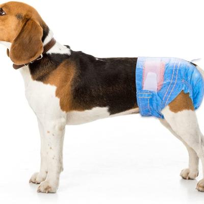 China OEM Stocked Disposable Dog Diapers With Custom Design for sale