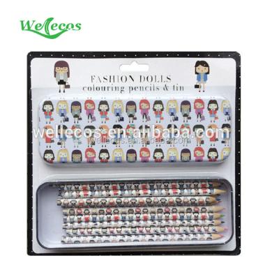 China Eco-friendly Fashion Girl Stationery Set For Students for sale