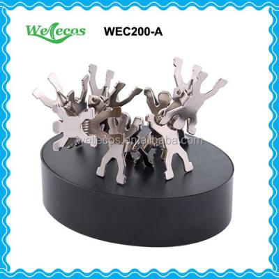 China Human Shaped Metal Metal Paper Clips With Magnet Base for sale