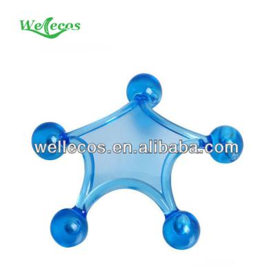 China Star Shaped Plastic Manual Body Massager for sale