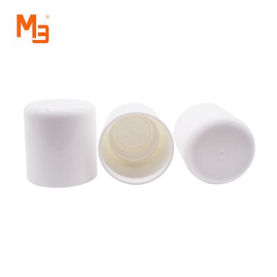 China M26 factory direct sale wholesale double wall screw cap smooth unscrewing smooth plastic screw cap wonderful hand feeling for lotion bottles for sale