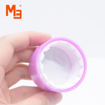 China Wonderful Hand Feeling 38mm Height Soft Unscrew Quality Customized Round Shape Reusable Plastic Bottle Lid Screw Cap for sale