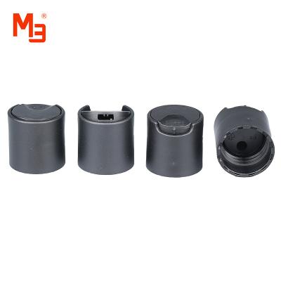 China Good hand wonderful feeling tik tok noise for wholesale promotional customized gland pp top cover push up cosmetic black switch M20/410 disk cap for sale