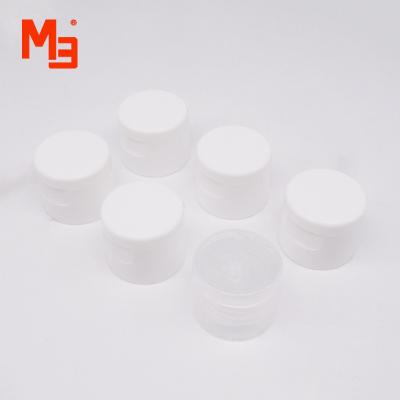 China Wonderful Hand Feeling Long Lasting Of Opening And Closing Hot Selling M24/410 Skin Care Moisturizing Flat Surface Flip Plastic Cap Bottle Lotion Cap for sale