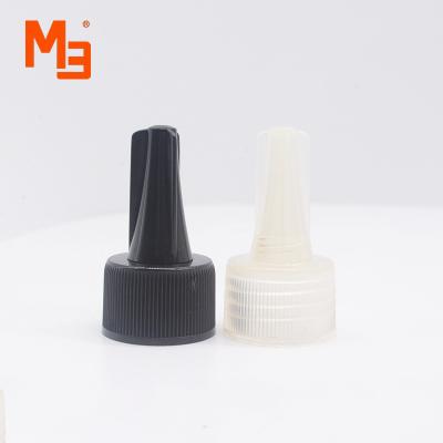 China Good Assortment Wonderful Hand Feeling For M24mm Cap M24mm Cap Factory Hot Selling High Quality High Quality Plastic Cap Rib Hair Dye Tip Mouth for sale