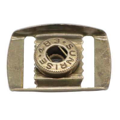 China Nickel Free Metal Spring Cap Buckle For 18mm Strap for sale