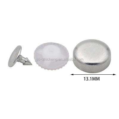 China Sustainable Professional Cotton Baseball 13mm Hat Caps Button for sale