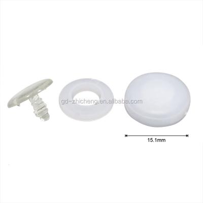 China Sustainable Professional Cotton Baseball 15mm Hat Caps Button for sale