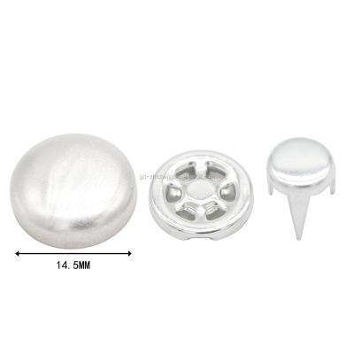 China Sustainable Professional Cotton Baseball 13mm Hat Caps Button for sale