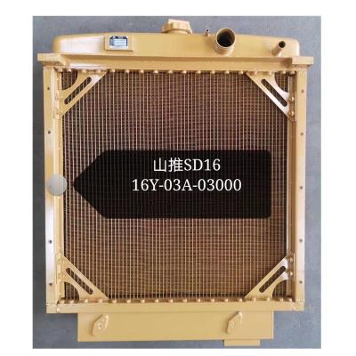 China Machinery Repair Shops Factory Supply Copper Radiator SD16 Bulldozer Radiator 16Y-03A-03000 for sale