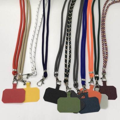 China Designer Universal Crossbody NecklacePhone Case Lanyard Necklace Strap With Universal Hands Free Cross - Body Patch Phone Lanyard for sale