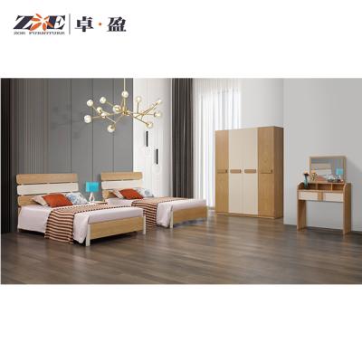 China Modern Smart Furniture Cooling Wooden Bed Frame Bedroom Furniture Sets for sale