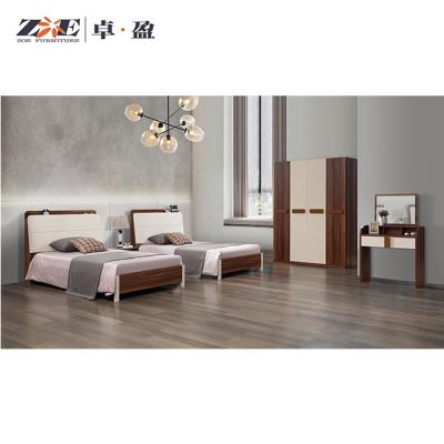 China Foshan Manufacturer Cooling Single Wooden Single Bedroom for sale