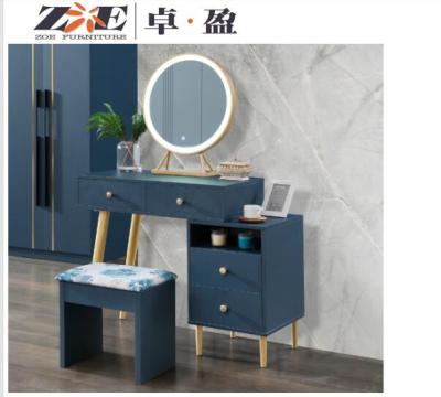 China Modern Bedroom Furniture Bedroom Furniture Dressing Table And Mirror Modern Furniture With Cabinet for sale