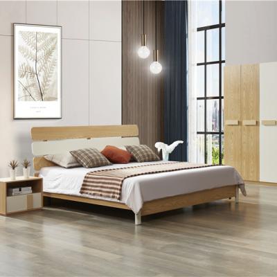 China Foshan Design Contemporary Wholesale Turkish Bed Room Furniture Bedroom With Wardrobe 6 Doors for sale