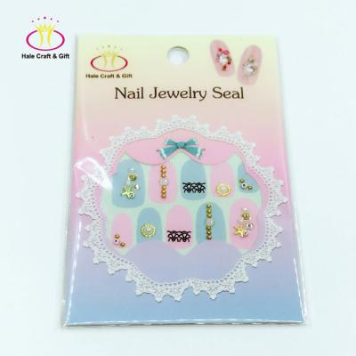 China Finger Nail Art Korean Style Sea Acrylic Nails With Different Shapes Beauty Decoration Supply 2017 Product for sale