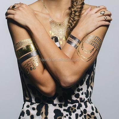 China Temporary High Quality Paper Sets Glitter 3D Lady Hand Arm Adult Sexy Body Temporary Tattoo Sticker for sale