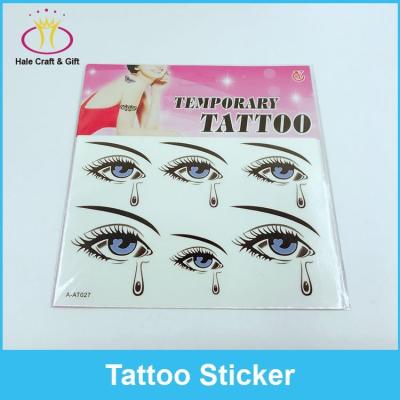 China Colored Adult Body Intim Temporary Adhesive Tattoo Sticker for sale