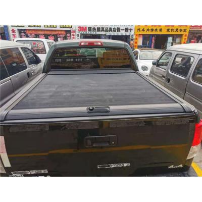 China High Quality Aluminum Alloy and Stainless Steel Roll Tonneau Folding Cover for Toyota for sale