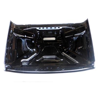 China Manganese Stee Black Car Hood Hood For Wrangler JL for sale