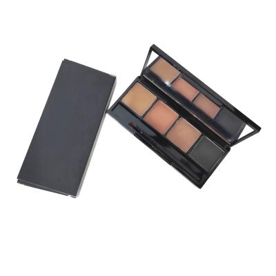 China Matte Eye Shadow Palette 4Colors Waterproof Professional Makeup Nude Pigmented Eyeshadow Palette High for sale