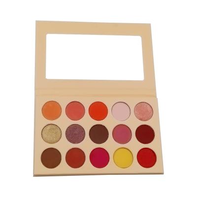 China Waterproof Type Eye Makeup Powder Waterproof Long Last Cheap 15 Colors Matte Eye Shadow Shiny for sale