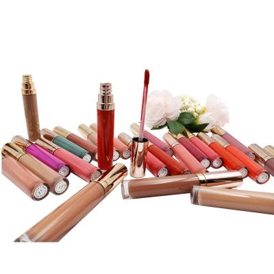 China Waterproof 30 Colors Matte Lip Gloss Private Label Organic Makeup Waterproof Liquid Lipstick for sale