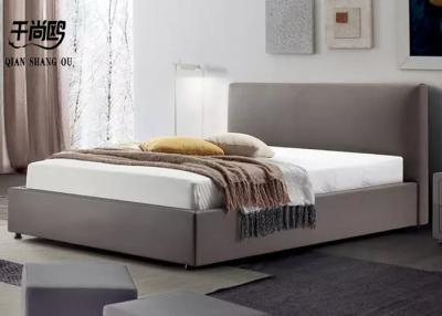 China Modern classic linen platform bedroom soft bed bed for sale