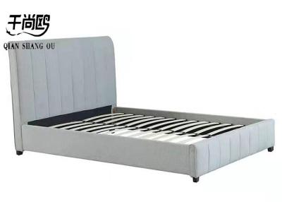 Chine Démontage/Assemblée globaux de Gray Soft Platform Bed Frame 183*203cm à vendre