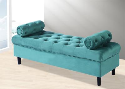 Cina Il ferro del velluto convoglia il tessuto Sofa Stool Novel 1.6x2m in vendita