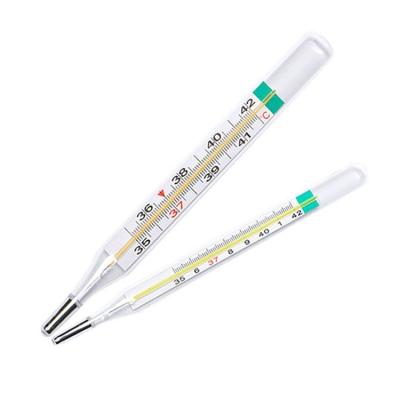 China Customized Support Double Scale Gallium Mercury Free Glass Thermometer for sale