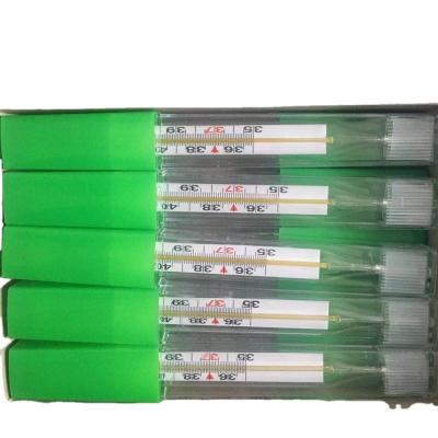 China Other Customized Support Offered Mercury-Free Glass Oral Thermometer CE Certification for sale