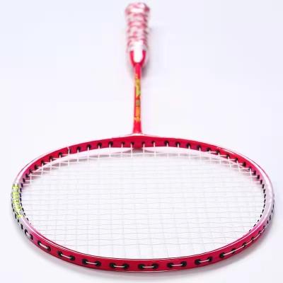 China Eastic & Cheap and durable professional badminton racquet training badminton racket colorful durable set for sale